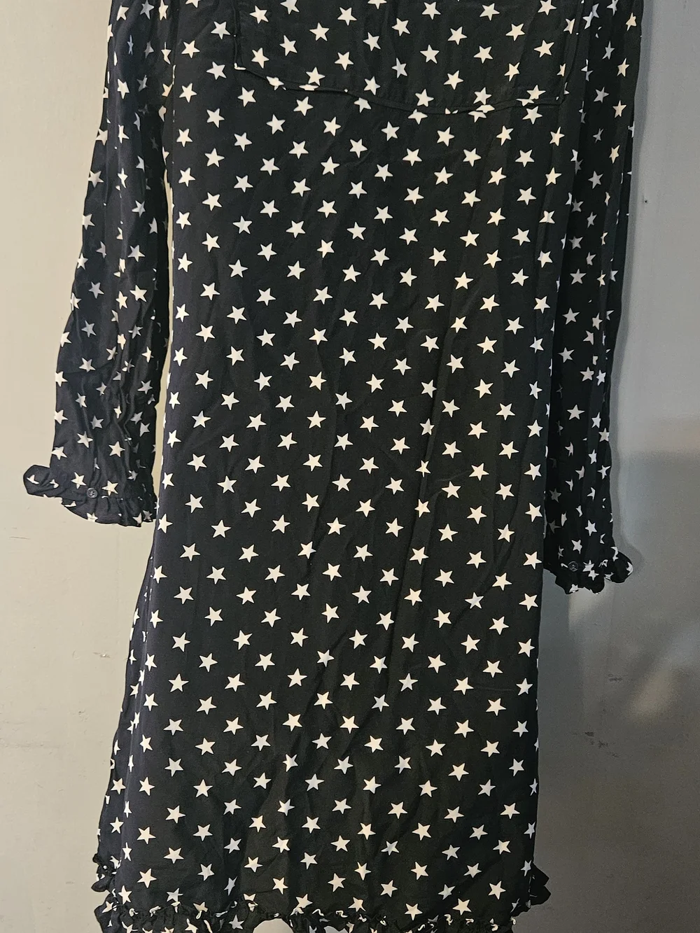 J.‎ Crew Navy and White Star Print Tunic